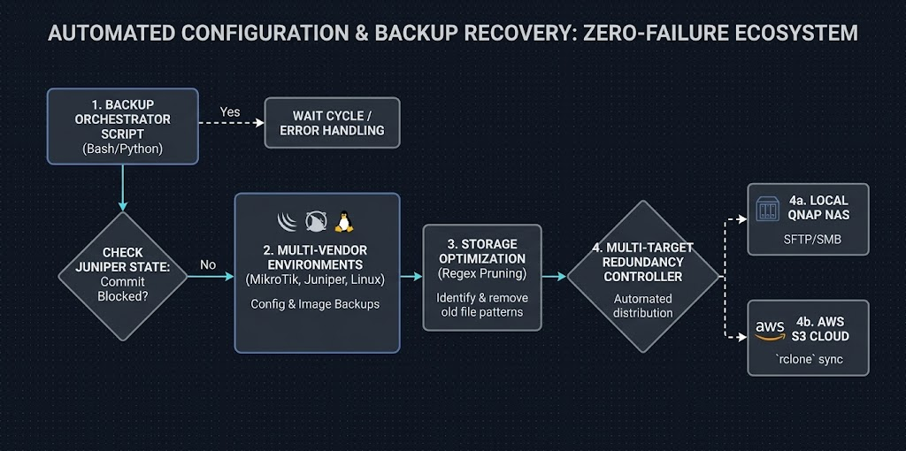 Backup Architecture Flow